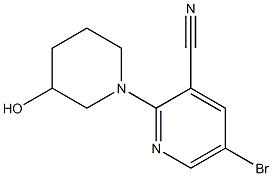 1356074-43-5 5-bromo-2-(3-hydroxypiperidin-1-yl)pyridine-3-carbonitrile