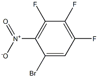 2-Nitro-3,4,5-trifluorobromobenzene Struktur