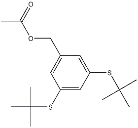 3,5-Bis(tert-butylthio)benzyl Acetate