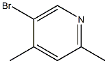 5-BroMo-2,4-lutidine Struktur