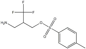 2-(aMinoMethyl)-3,3,3-trifluoropropyl 4-Methylbenzenesulfonate,,结构式