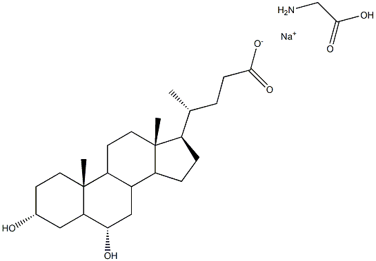 Glycine sodium hyodeoxycholate