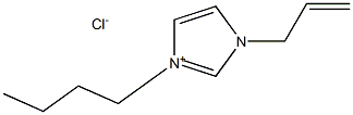1-Allyl-3-butylimidazolium chloride Struktur