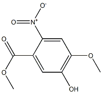 Methyl 5-hydroxy-4-methoxy-2-nitrobenzoate Structure