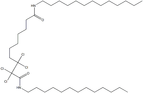 四氯-N,N'-双十三烷基苝二酰胺,,结构式
