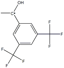 (R)-1-(3,5-bis(trifluoromethyl)phenyl)ethyl-1-ol Structure