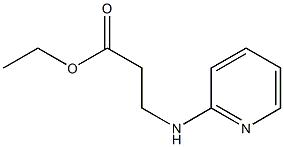 3-(2-吡啶氨基)丙酸乙酯,,结构式