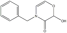 4-苄基-2-羟基-1,4-噁嗪-3-酮 结构式