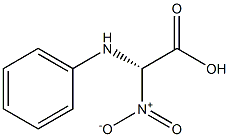 2-硝基-D-苯甘氨酸, , 结构式