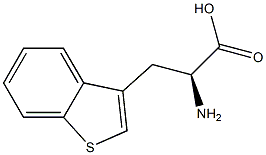 3-(3-benzothienyl)-L-alanine Structure