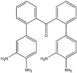 (3,4-二氨基苯基)苯基甲酮,,结构式