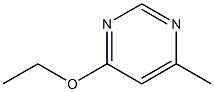 4-methyl-6-ethoxypyrimidine Struktur