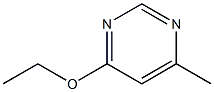 4-甲基-6-乙氧基嘧啶 结构式