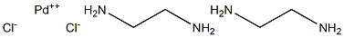 Bis(ethylenediamine)palladium chloride Structure