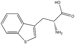 3-(3-苯并噻吩基)-D-丙氨酸,,结构式