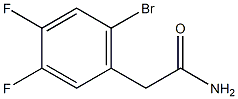 3,4-difluoro-6-bromophenylacetamide Struktur