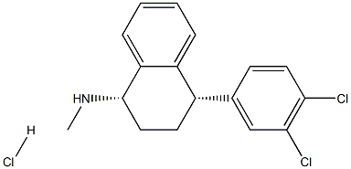 盐酸舍曲林杂质5, , 结构式