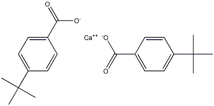 Calcium p-tert-butylbenzoate Struktur