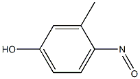 3-methyl-4-nitrosophenol Structure