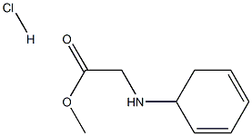 D-dihydrophenylglycine methyl ester hydrochloride Structure