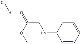 D-dihydrophenylglycine methyl ester hydrochloride 化学構造式