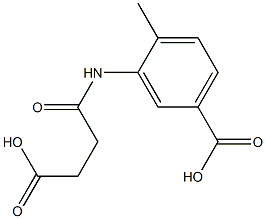 3-(3-CARBOXY-PROPIONYLAMINO)-4-METHYL-BENZOIC ACID