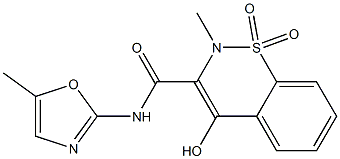 4-hydroxy-2-methyl-N-(5-methyloxazol-2-yl)-2H-benzo[e][1,2]thiazine-3-carboxamide 1,1-dioxide