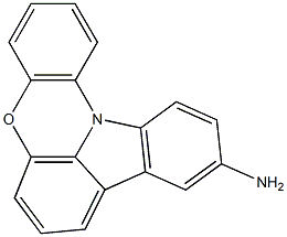 10-氨基吲哚并[3,2,1-KL]吩噁嗪, 2512228-85-0, 结构式