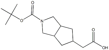 2-(2-(tert-butoxycarbonyl)-octahydrocyclopenta[c]pyrrol-5-yl)acetic acid