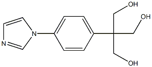 2-Hydroxymethyl-2-(4-imidazol-1-yl-phenyl)-propane-1,3-diol|2-(羟甲基)-2-(4-咪唑-1-基苯基)丙烷-1,3-二醇