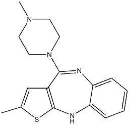 Olanzapine impurity Q 化学構造式