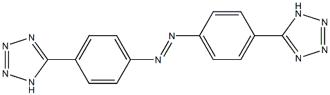 (E)-1,2-bis(4-(1H-tetrazol-5-yl)phenyl)diazene Structure