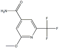 2-methoxy-6-(trifluoromethyl)isonicotinamide|2-甲氧基-6-(三氟甲基)异烟酰胺