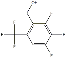 2,3,4-Trifluoro-6-(trifluoromethyl)benzyl alcohol Structure