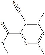 METHYL 3-CYANO-4,6-DIMETHYLPICOLINATE|