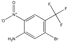 5-Bromo-2-nitro-4-trifluoromethyl-phenylamine 结构式
