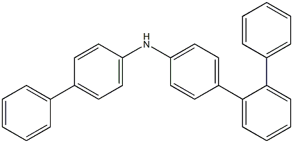 N-(4-邻三联苯基)-4-联苯胺,,结构式
