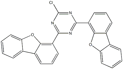 2-氯-4,6-双(二苯并[B,D]呋喃-4-基)-1,3,5-三嗪