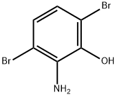 2-amino-3,6-dibromophenol,344615-06-1,结构式