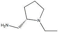 (S)-2-氨甲基-N-乙基吡咯烷 结构式