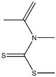 Dimethyl 1-methylvinyldithiocarbamic acid standard Structure