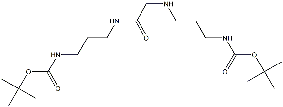 N,N'-bis[3-(tert-butoxycarbonylamino)propyl]glycinamide