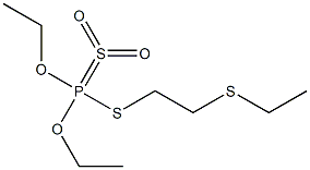 DISULFOTON SULFONE Structure