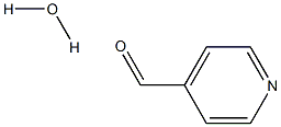 PYRIDINE-4-ALDEHYDE HYDRATE Structure