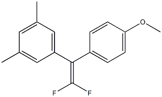 1-[2,2-DIFLUORO-1-(4-METHOXYPHENYL)VINYL]-3,5-DIMETHYLBENZENE