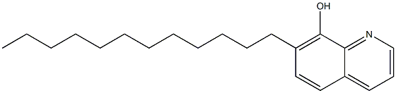 7-Dodecyl-8-hydroxyquinoline Struktur