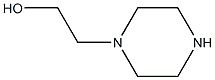 羟乙基哌嗪, , 结构式