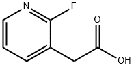 2-(2-FLUOROPYRIDIN-3-YL)ACETIC ACID Structure