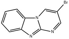 3-溴嘧啶并[1,2-A]苯并咪唑 结构式