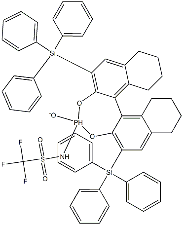 1,1,1-三氟-N-[(11BR)-8,9,10,11,12,13,14,15-八氢-4-氧-2,6-双(三苯基硅基)联萘并[2,1-D:1